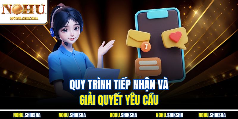 Liên Hệ Nohu Ngay Để Được Giải Đáp Thắc Mắc Và Hỗ Trợ 24/7 3 Quy trình tiếp nhận và giải quyết yêu cầu